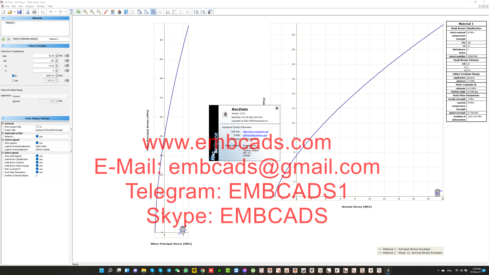 Rocscience 2021 June Full Suite | ALL 17 Module | - EmbCads Software's ...