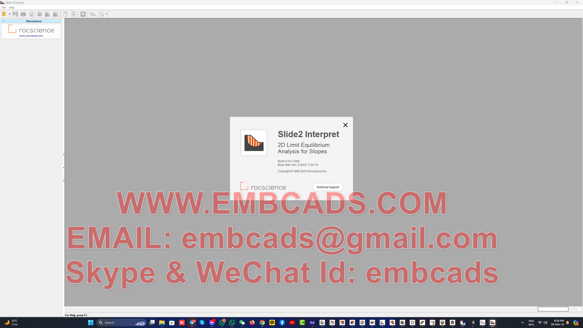 Rocscience 2023 November Full Suite 20 Modules - EmbCads Software's ...