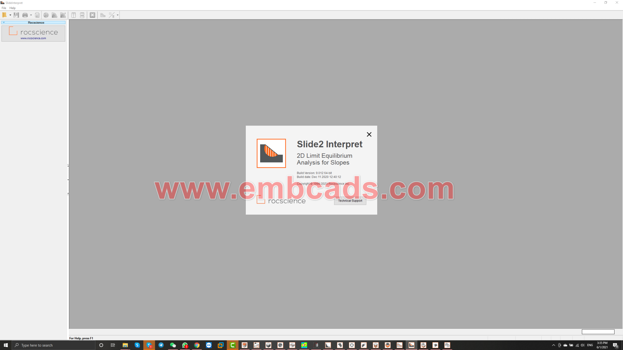 Rocscience 2021 March Full Suite - EmbCads Software's Services